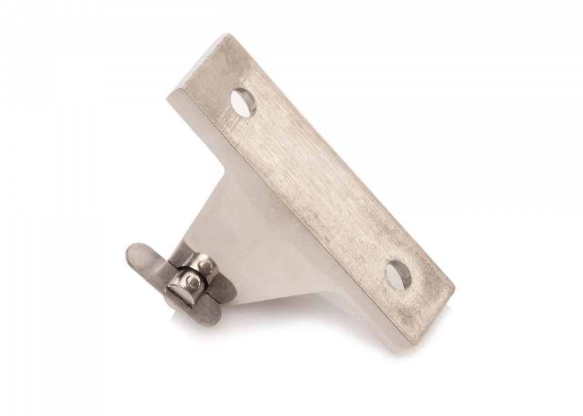 Купить Deck Hinge with Safety Bolt, lower part, straight / stainless steel 70704-bvs 7ft.ru в интернет магазине Семь Футов