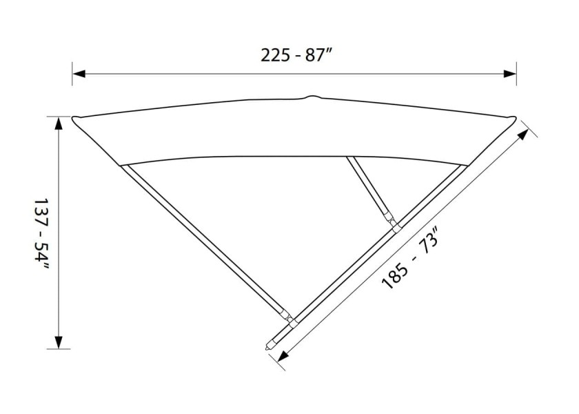 Купить TESSILMARE BIMINOX Awning / white 46589-bvs 7ft.ru в интернет магазине Семь Футов