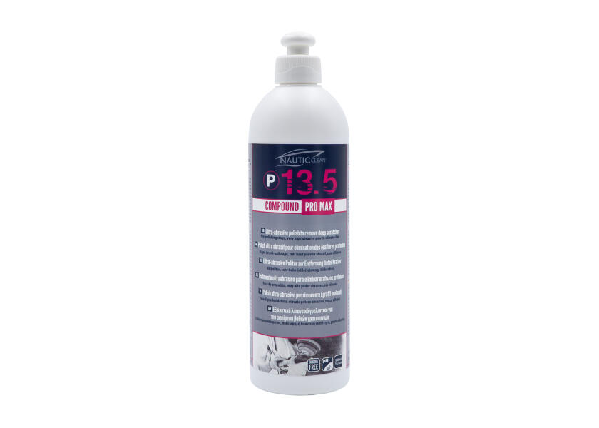 Купить Nautic clean NCP13.5-500 Compound Pro Max P13 500ml Очиститель Clear 7ft.ru в интернет магазине Семь Футов