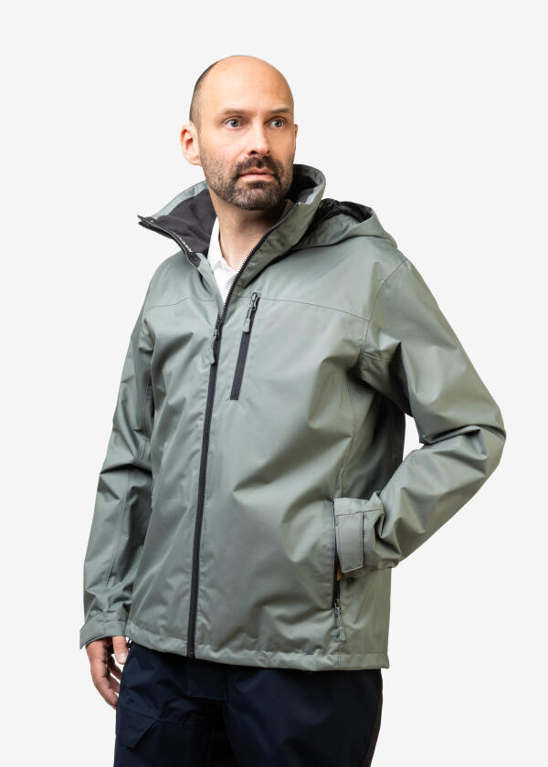 Купить HELLY HANSEN 34443_485-XXL Мужская куртка с капюшоном CREW 2.0 / серый кактус / Размер одежды: XXL 7ft.ru в интернет магазине Семь Футов