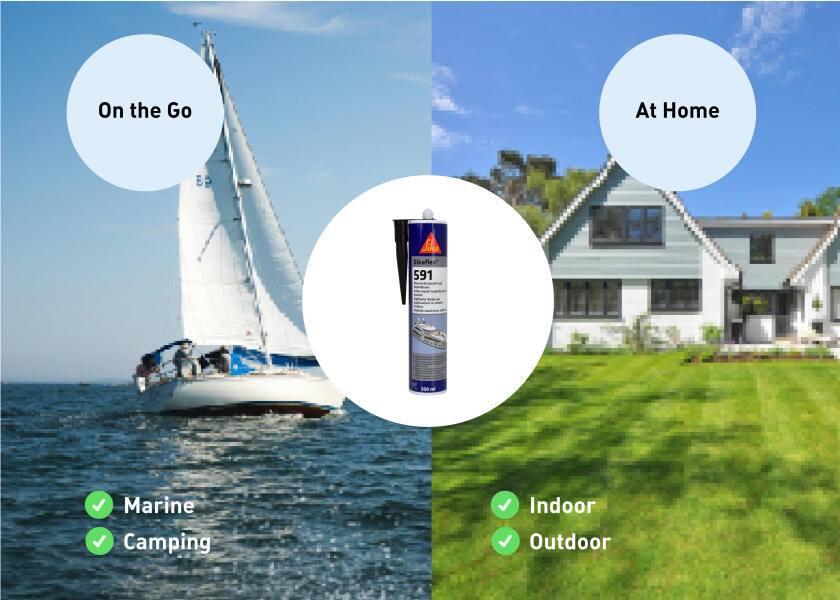 Купить Герметик 591 Морской герметик / Цвет: Белый 7ft.ru в интернет магазине Семь Футов