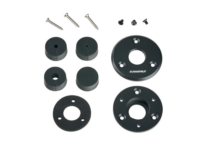Купить Сальник кабельный водонепроницаемый Scanstrut DS-LP-21A-BLK для кабелей Ø2-8мм 39х7,3х7мм класс защиты IP68 анодированный алюминий черного цвета 7ft.ru в интернет магазине Семь Футов