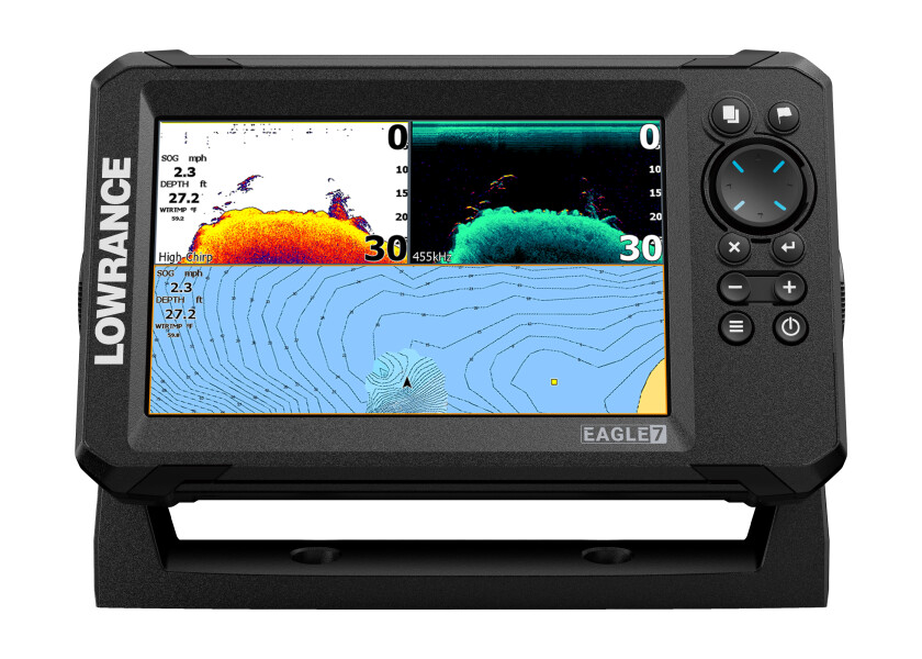 Купить Lowrance 000-16121-001 Eagle 7 Tripleshot зонд  Black 7ft.ru в интернет магазине Семь Футов