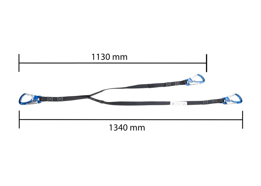 Купить VELERIA SAN GIORGIO Lifeline / 3 carabiners 31203-bvs 7ft.ru в интернет магазине Семь Футов