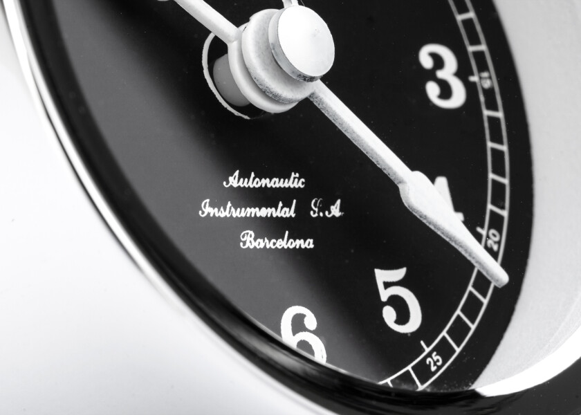 Купить AUTONAUTIC MINOR 72 Quartz Clock / black dial / chrome-plated 50272-bvs 7ft.ru в интернет магазине Семь Футов