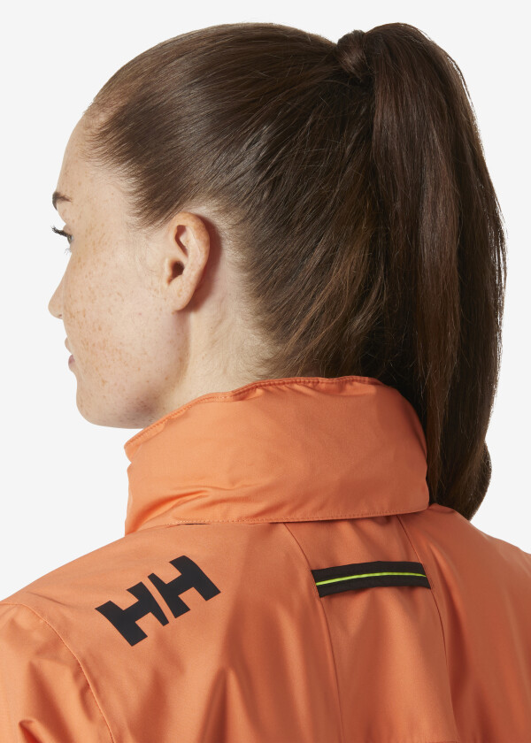 Купить HELLY HANSEN 34448_304-L Женская парусная куртка Crew 2.0 с капюшоном / костер / Размер одежды: L 7ft.ru в интернет магазине Семь Футов