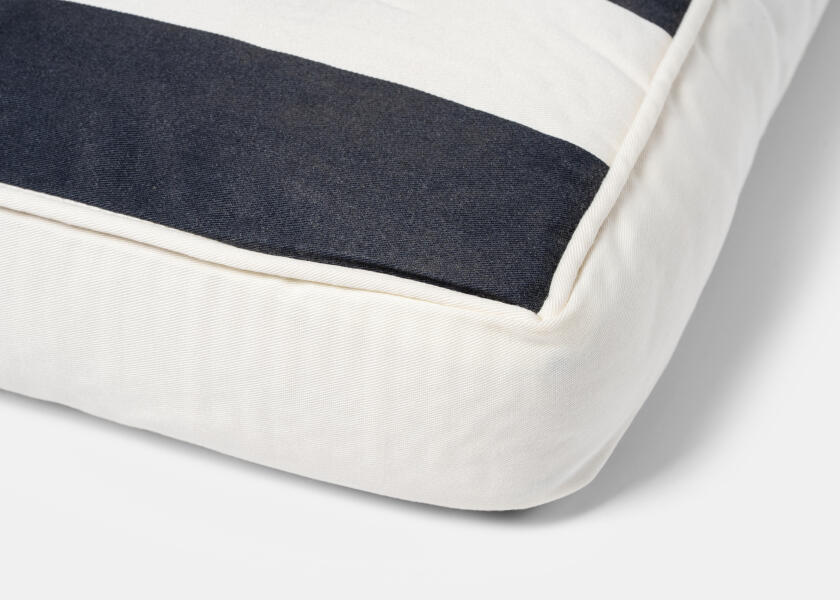 Купить Kapok Deck Cushion / navy blue / wide striped 57373-bvs 7ft.ru в интернет магазине Семь Футов