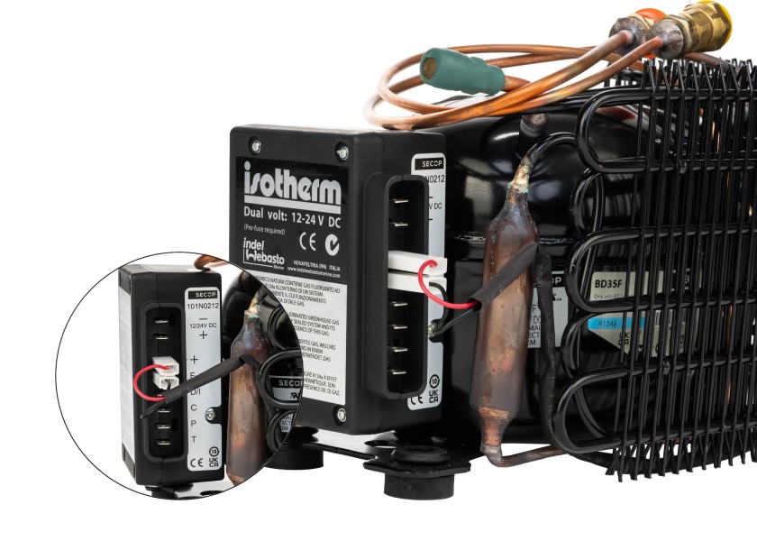 Купить Indel marine U125X000L11111AA система охлаждения Isotherm 2010 Compact Classic 125L 12-24V Black / Grey / White 7ft.ru в интернет магазине Семь Футов
