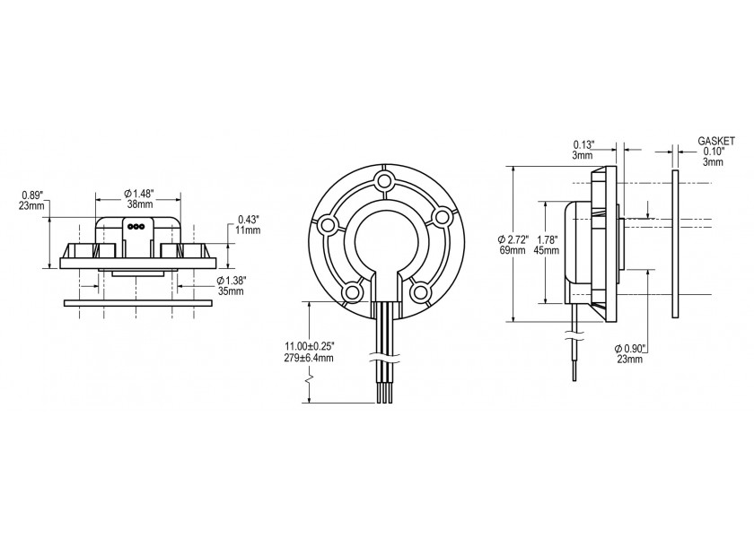 Купить BLUE SEA 1811 Датчик бензобака для VSM 422 60829-bvs 7ft.ru в интернет магазине Семь Футов