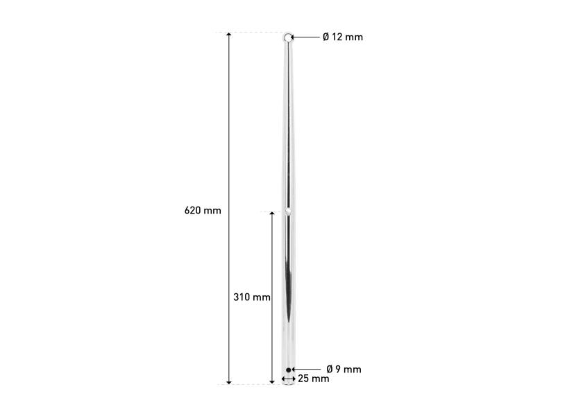 Купить Stanchion Tube, V4A / round head 25986-bvs 7ft.ru в интернет магазине Семь Футов
