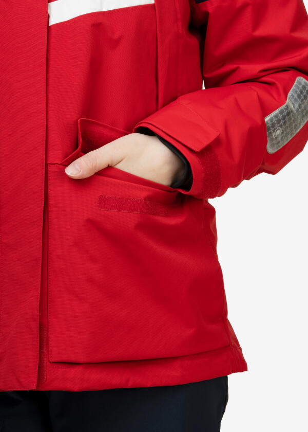 Купить HELLY HANSEN 34486_162-S Женская парусная куртка PIER 4.0 / красный / Размер одежды: S 7ft.ru в интернет магазине Семь Футов