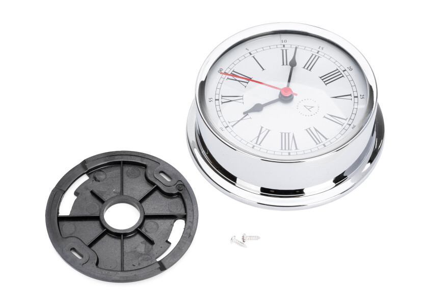 Купить AUTONAUTIC PACIFIC 120 Quartz Clock / Roman numerals / chrome-plated 50286-bvs 7ft.ru в интернет магазине Семь Футов