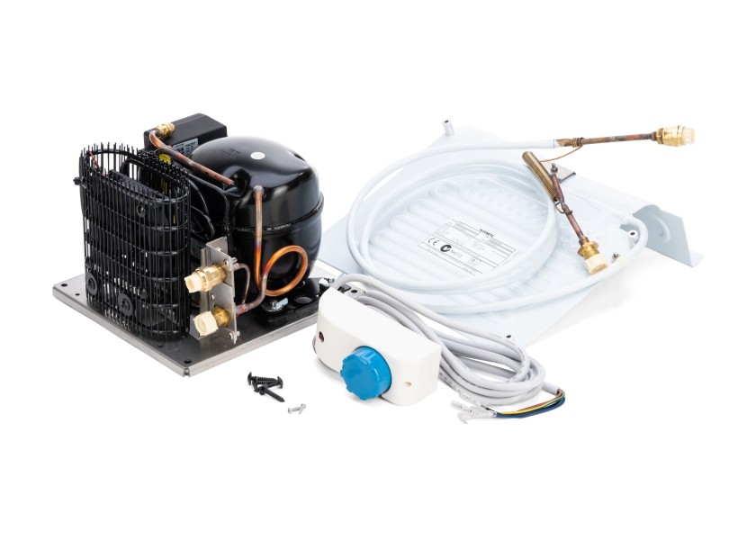 Купить Полная система охлаждения с L-образным испарителем Dometic CU-55 + VD-01 9105306621 7ft.ru в интернет магазине Семь Футов
