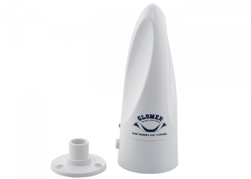 Купить Телевизионная антенна Glomex Avior VT300 TV/FM 12В 40-890МГц 24.5дБ 210мм всенаправленная с усилителем 7ft.ru в интернет магазине Семь Футов