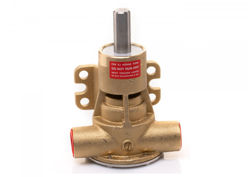 Купить Помпа импеллерная самовсасывающая Johnson Pump F5B-8 10-24571-01 46л/мин резьба 3/4" вал Ø17мм в корпусе из бронзы 7ft.ru в интернет магазине Семь Футов