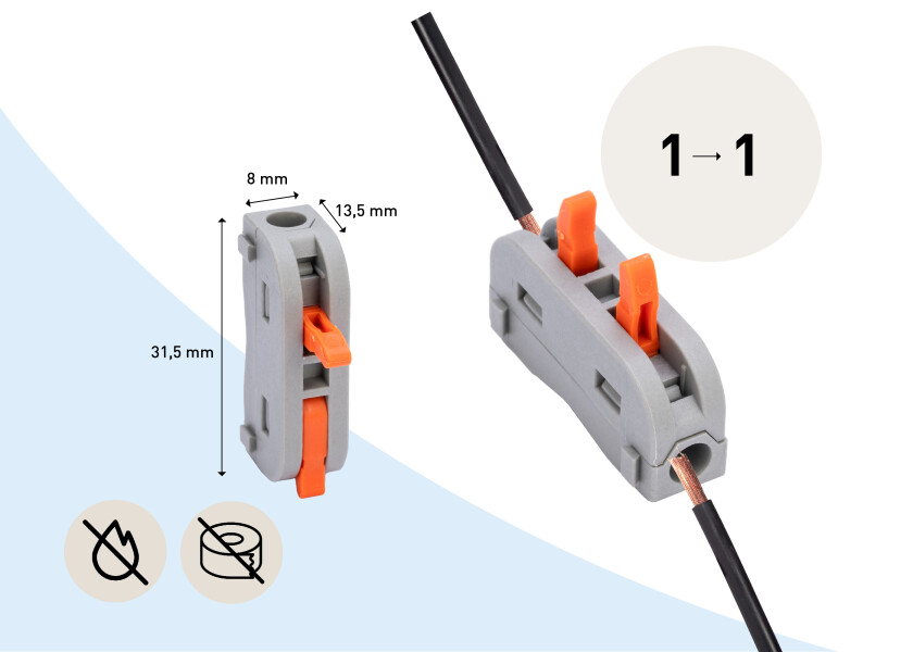 Купить SEATEC Inline Connector / modulable / 0.2 - 4 mm2 / 5 pcs. 29747-bvs 7ft.ru в интернет магазине Семь Футов