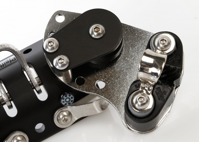 Купить PFEIFFER Marine Traveller with 1 single block, cleat and becket / size 2 / 6 SS bearings 14476-bvs 7ft.ru в интернет магазине Семь Футов