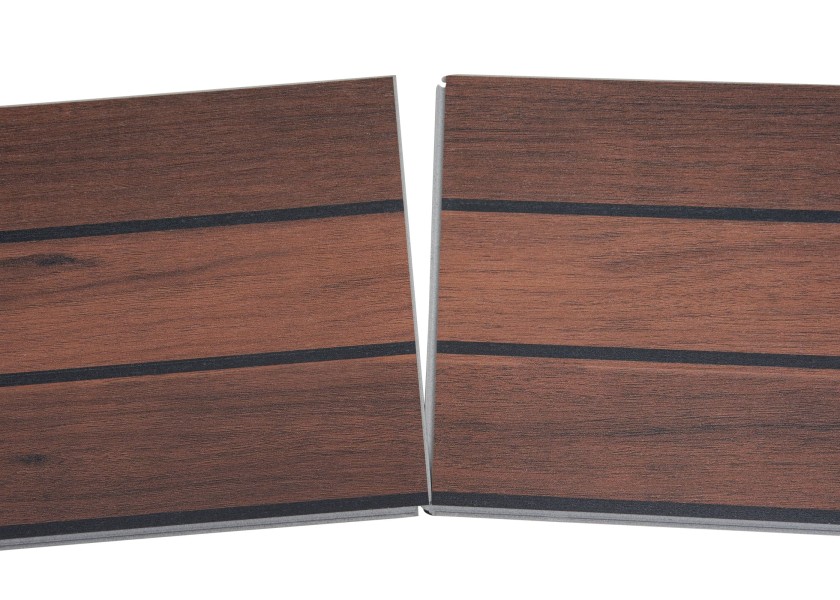 Купить NAUTIKFLÖR SAM-NFG-TBL Напольное покрытие из тикового дерева / защелкивающийся винил, имитирующий тик / черная линия герметика / 2,22 м² / Тип: Образец 7ft.ru в интернет магазине Семь Футов