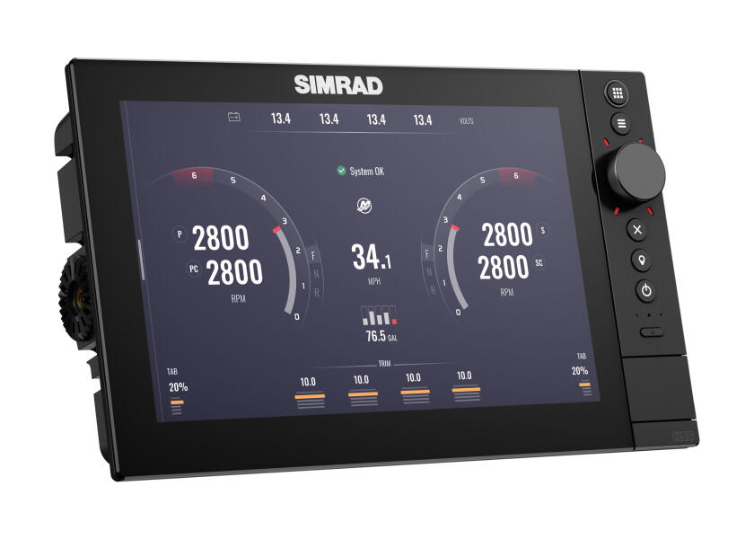 Купить SIMRAD 000-16013-001 Многофункциональный дисплей NSS4-10 с модулем эхолота CHIRP мощностью 1 кВт 7ft.ru в интернет магазине Семь Футов
