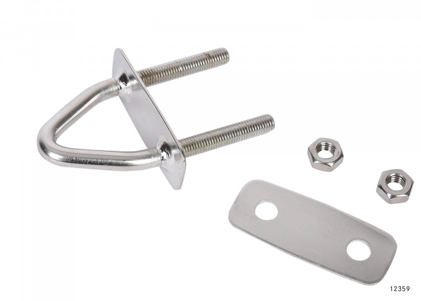 Купить BLUE WAVE 410600 Треугольник из нержавеющей стали с проушиной / прямой / M10 x 60 мм 12359-bvs 7ft.ru в интернет магазине Семь Футов