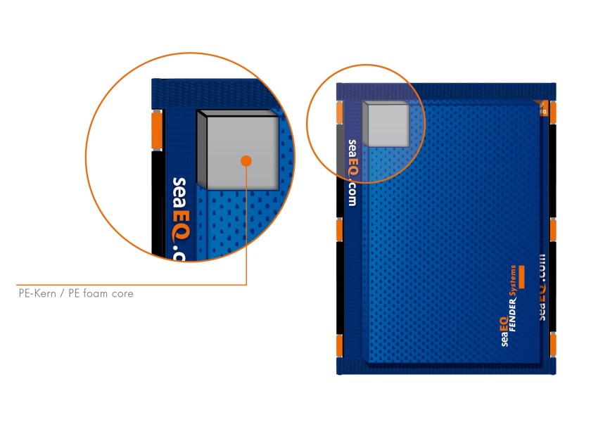 Купить SEAEQ Pile Fender / Piling Mooring Fender, 25 x 80 cm, blue 29989-bvs 7ft.ru в интернет магазине Семь Футов