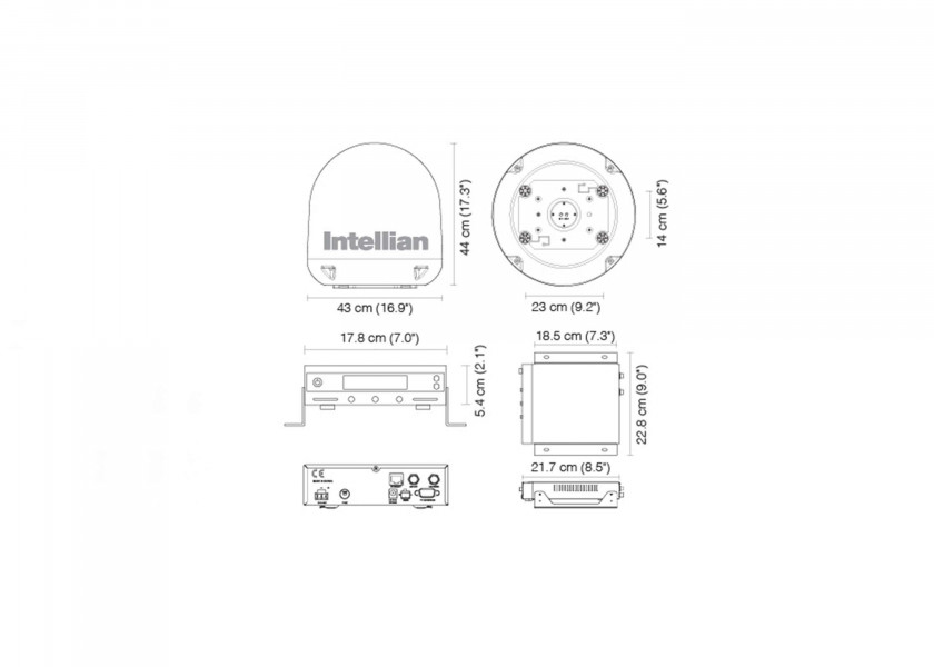 Купить INTELLIAN i3L Satellite TV Antenna / Single LNB 73770-bvs 7ft.ru в интернет магазине Семь Футов