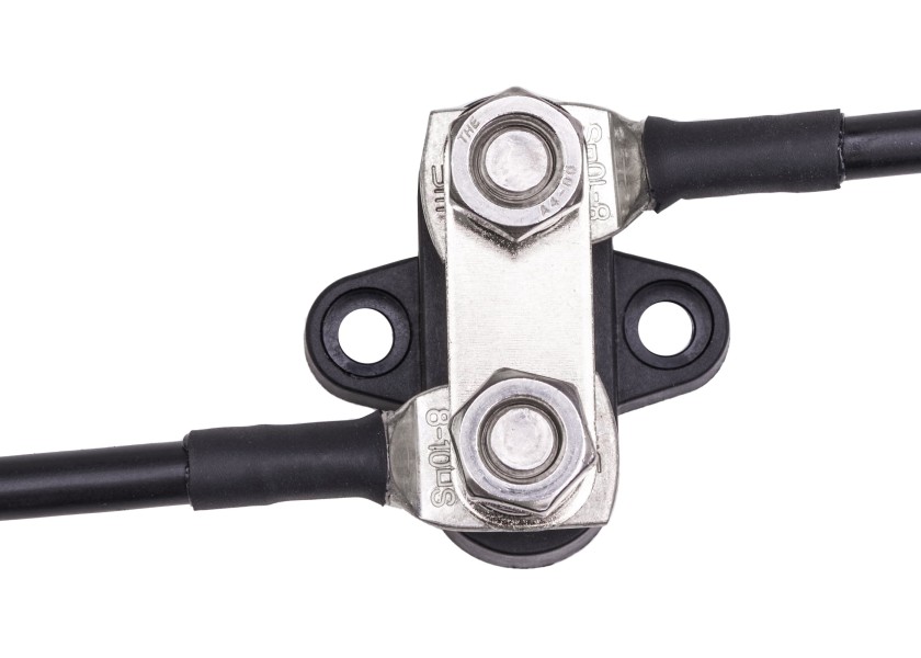 Купить SEATEC Busbar 2x M8 / black 29732-bvs 7ft.ru в интернет магазине Семь Футов