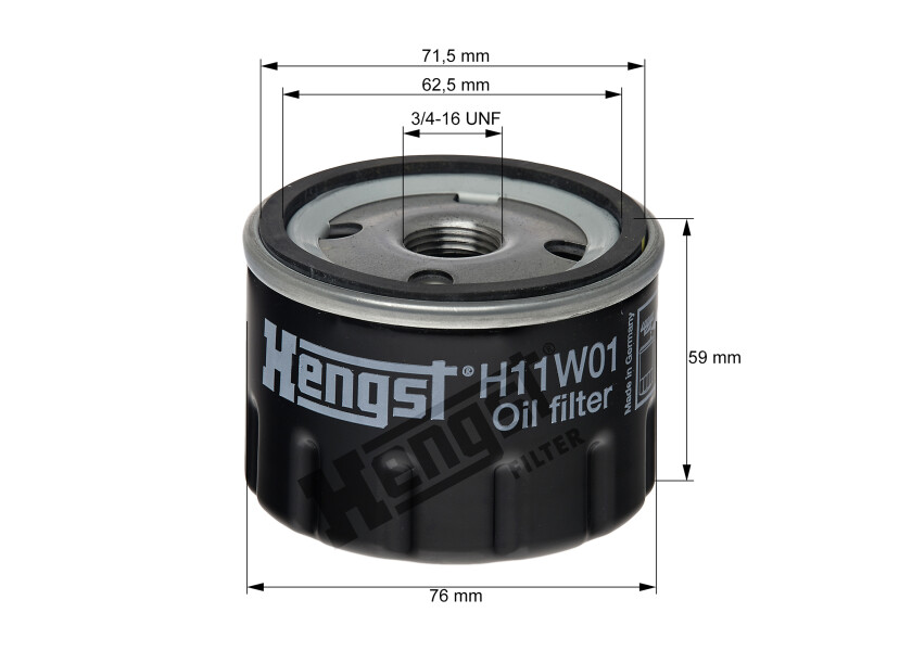 Купить HENGST H11W01 Масляный фильтр для Volvo Penta MD1-17 и серий 2000 60142-bvs 7ft.ru в интернет магазине Семь Футов