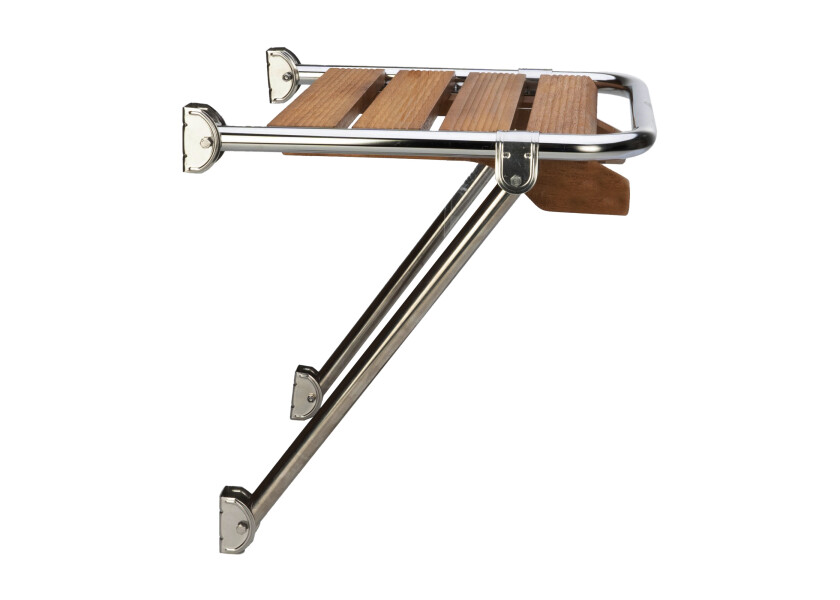 Купить Транцевая платформа, нержавеющая сталь/тик, без лестницы 7ft.ru в интернет магазине Семь Футов