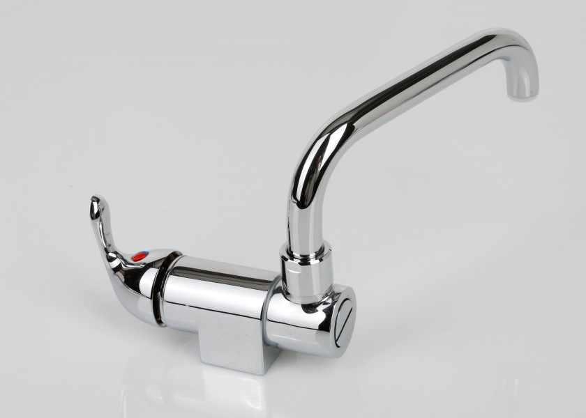 Купить BARKA ML2600 Однорычажный смеситель с длинным поворотным изливом 12046-bvs 7ft.ru в интернет магазине Семь Футов