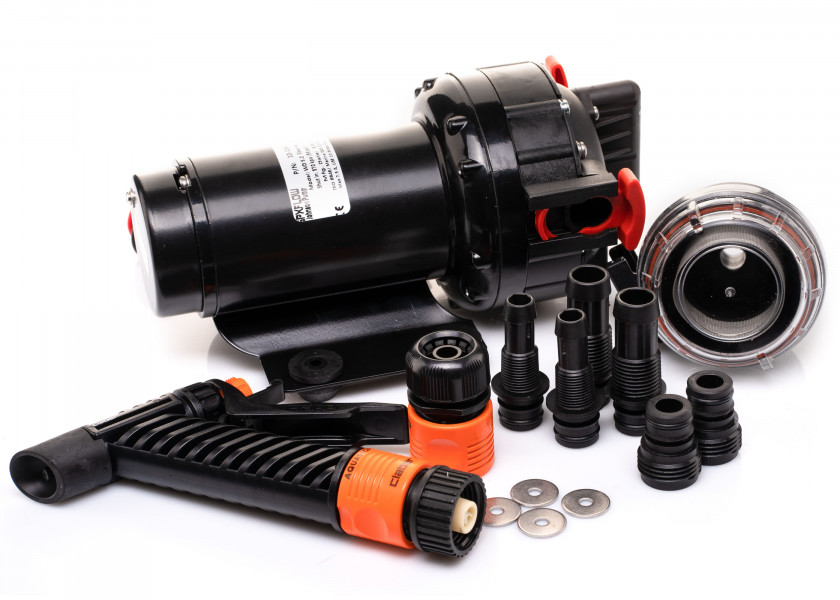 Купить Гидрофор пятикамерный Johnson Pump Aqua Jet WPS 5,2 10-13407-08 24В 20л/мин 5Бар 185вт 240х214х110мм диафрагменный насос 7ft.ru в интернет магазине Семь Футов