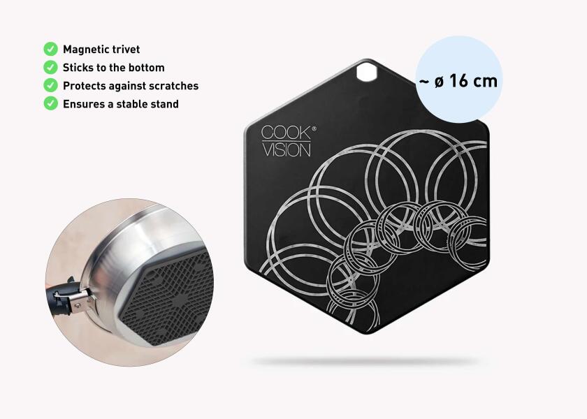Купить COOKVISION 6161042 NESTO Стартовый набор / 10 предм. / Кастрюли и сковороды 7ft.ru в интернет магазине Семь Футов