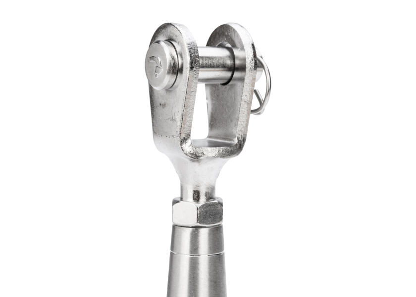 Купить Талреп типа вилка/вилка Blue Wave 120014X 413мм палец Ø14мм резьба М14 6900кг из нержавеющей стали AISI316 7ft.ru в интернет магазине Семь Футов