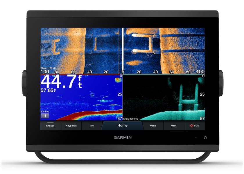 Купить Garmin 010-02367-02 GPSMAP 1223xsv 12´´ Картплоттер/сонар с ClearVü/SideVü и традиционным сонаром CHIRP Базовая карта мира Черный Black 7ft.ru в интернет магазине Семь Футов