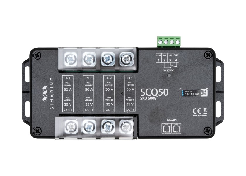 Купить SIMARINE SCQ50 4-Input Shunt / 50 A 27130-bvs 7ft.ru в интернет магазине Семь Футов