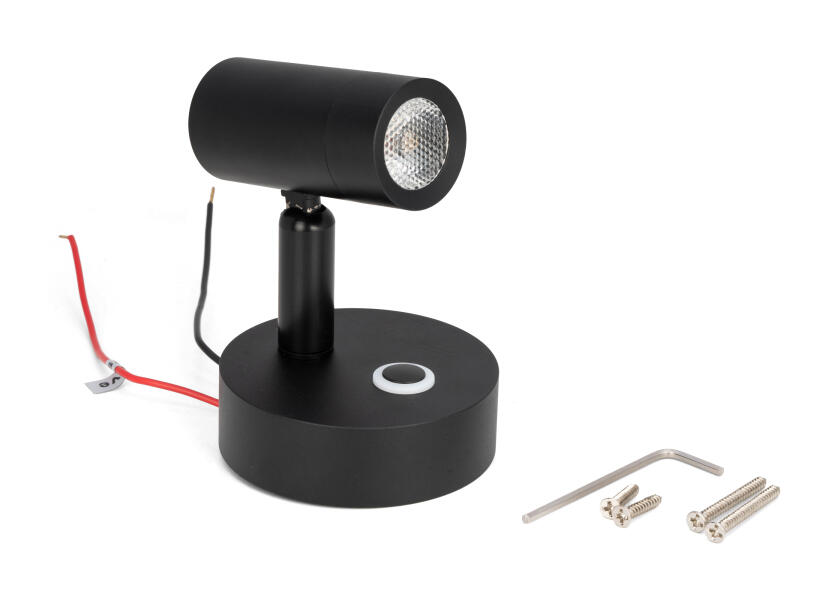 Купить SEATEC Светодиодная лампа для чтения с сенсорным переключателем и портом зарядки USB-C / черная 7ft.ru в интернет магазине Семь Футов