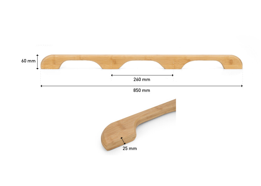 Купить Plastimo 1997016 Bamboo Поручень Золотистый  85 cm  7ft.ru в интернет магазине Семь Футов