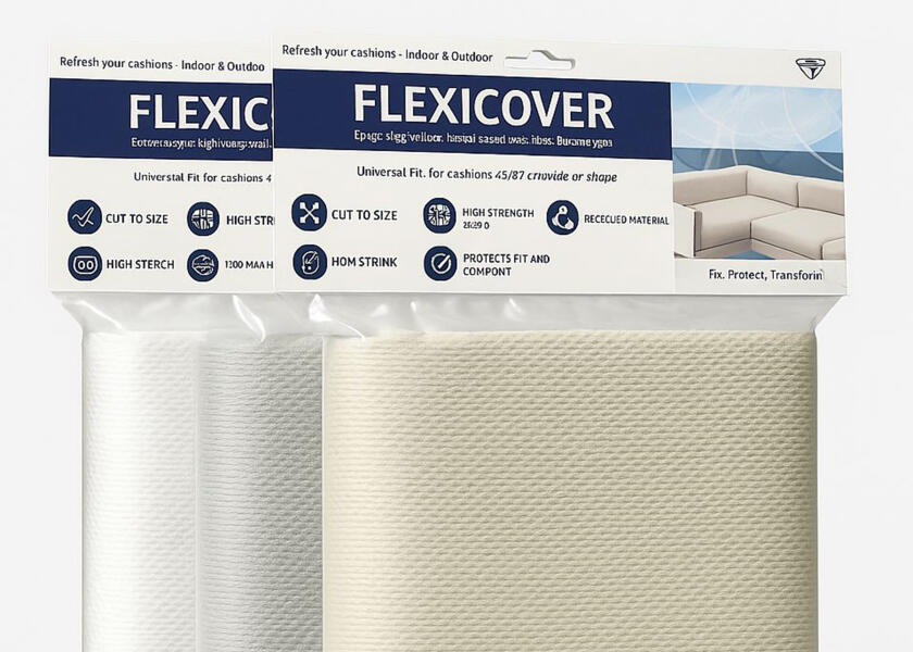 Купить Чехол на подушку FlexiCover / серый 7ft.ru в интернет магазине Семь Футов