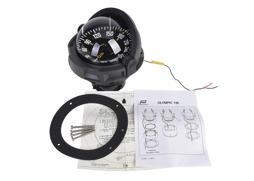 Купить PLASTIMO 65476 Olympic 135 Compass / черный / Z/ABC / встроенный 7ft.ru в интернет магазине Семь Футов