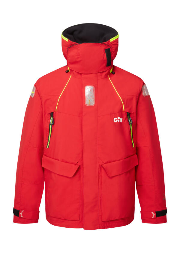 Купить Gill OS26J-RED01-XL Куртка OS2 Offshore  Red XL 7ft.ru в интернет магазине Семь Футов