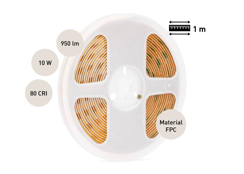 Купить SEATEC COB LED Strip / warm white / 12 V / 1 mtr. 30476-bvs 7ft.ru в интернет магазине Семь Футов