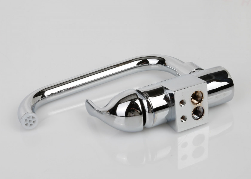 Купить BARKA ML2600 Однорычажный смеситель с длинным поворотным изливом 12046-bvs 7ft.ru в интернет магазине Семь Футов