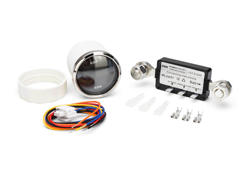 Купить KUS Digital Ammeter up to 80 A / 52 mm / stainless steel 33732-bvs 7ft.ru в интернет магазине Семь Футов