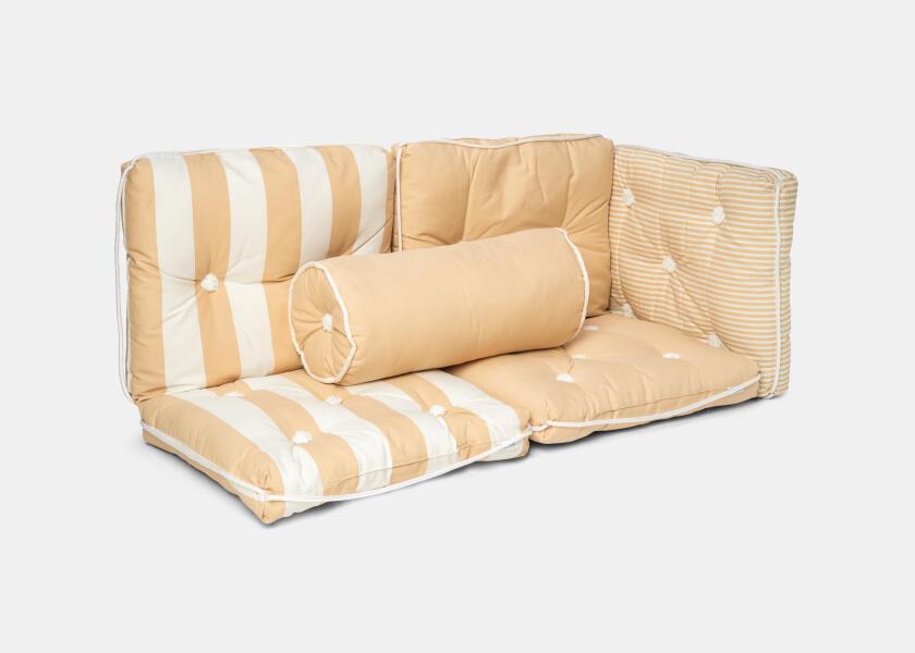 Купить Kapok Double Cushion / beige / wide stripes 57362-bvs 7ft.ru в интернет магазине Семь Футов