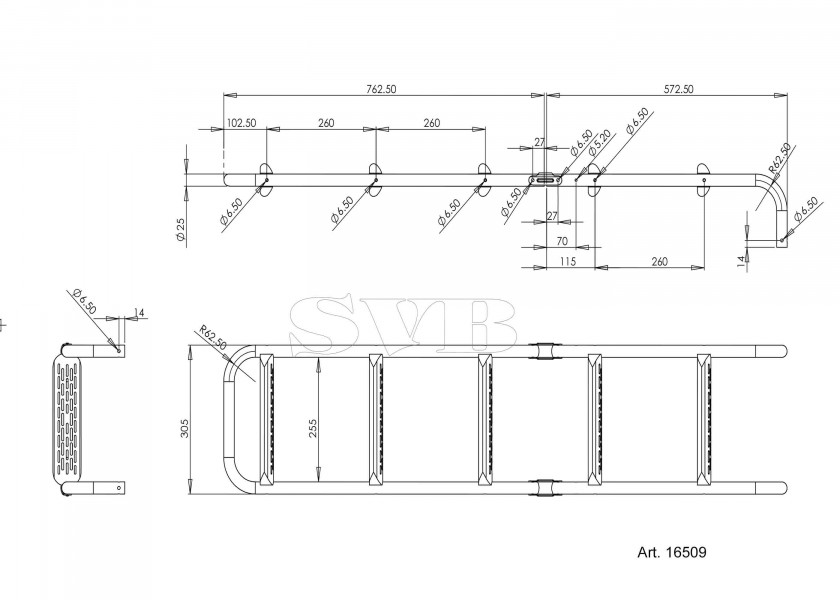 Купить Stainless Steel Boarding Ladder Comfort 90, Foldable 16509-bvs 7ft.ru в интернет магазине Семь Футов