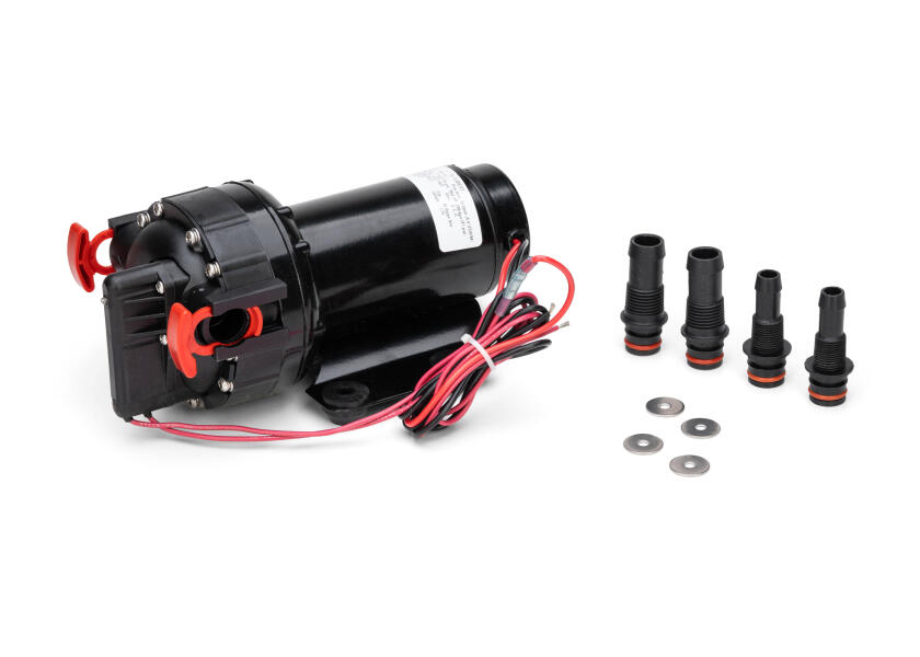 Купить Гидрофор пятикамерный Johnson Pump 10-13406-04 Aqua Jet WPS 4 24В 15л/мин 2,8Бар 100Вт 240х214х110мм диафрагменный насос 7ft.ru в интернет магазине Семь Футов