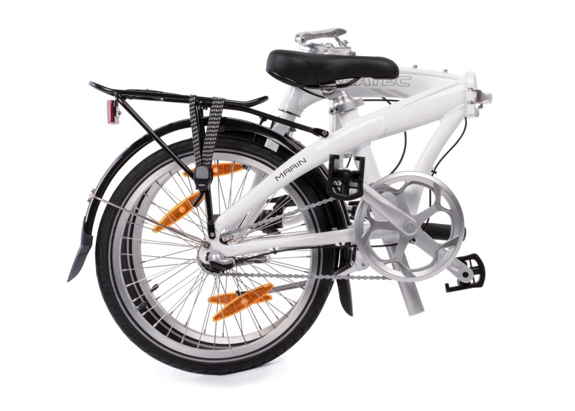 Купить SEATEC MARIN Aluminium Compact Folding Bike / 20 inch / white 86183-bvs 7ft.ru в интернет магазине Семь Футов
