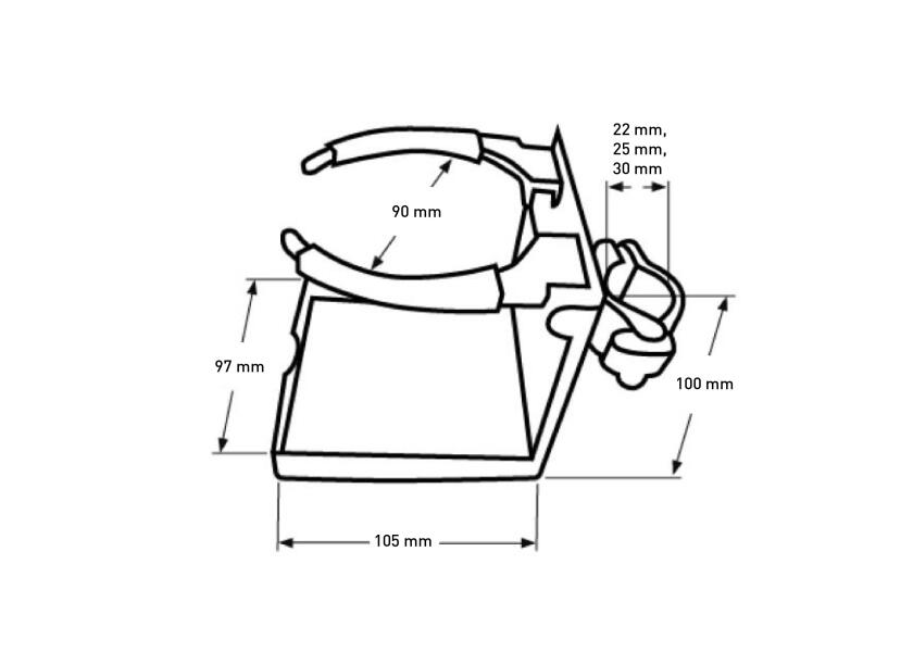 Купить Stainless Steel Cup Holder for Railing / 22-30 mm rail 33482-bvs 7ft.ru в интернет магазине Семь Футов