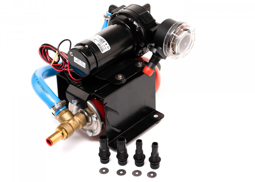 Купить Насосная станция Johnson Pump Aqua Jet UNO 5,2 10-13408-04 24В 20л/мин 2,8бар штуцер 18мм 150Вт 236х245х228мм для водоснабжения 7ft.ru в интернет магазине Семь Футов