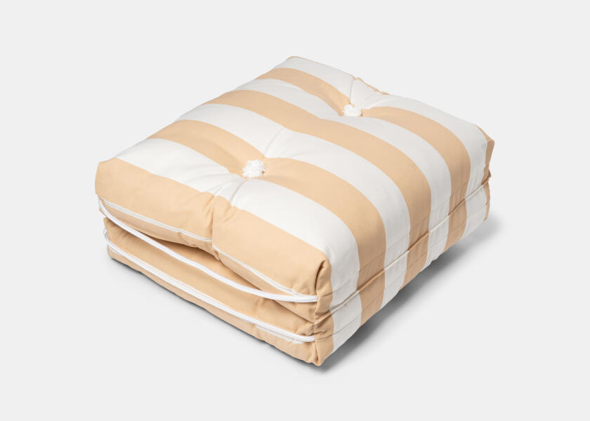 Купить Kapok Double Cushion / beige / wide stripes 57362-bvs 7ft.ru в интернет магазине Семь Футов